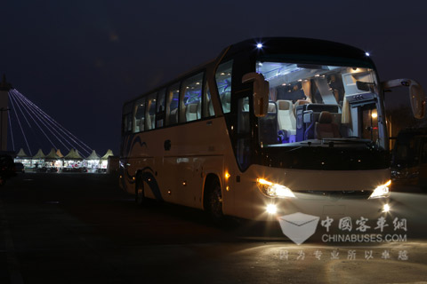 宇通云端旅行舱——青岛黄海之滨