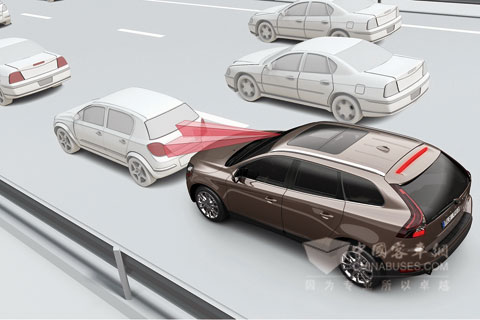  沃尔沃汽车研发的城市安全系统已随量产车型大范围推广开来