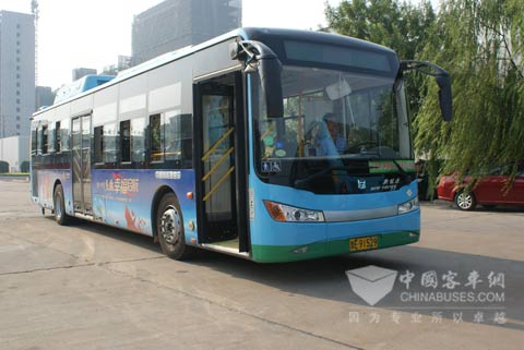 中通新能源客车在济宁