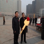 300台宇通天然气公交车交付辽宁抚顺