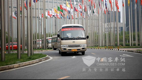 北京汽车展指定用车