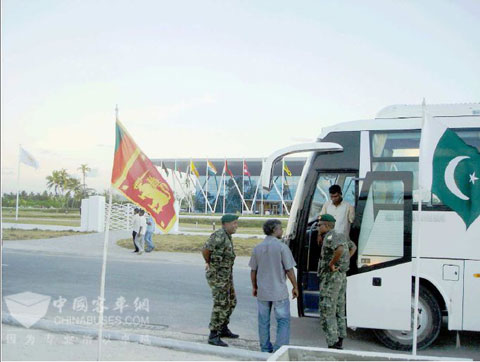 中通客车服务在马尔代夫举办的南亚峰会