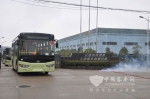 博能上饶LNG天然气客车开赴广东
