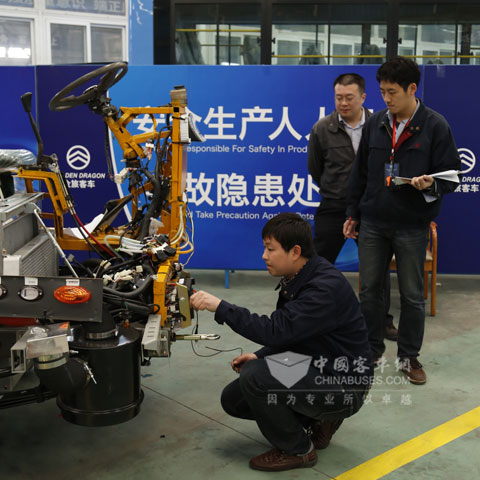 “凯歌杯”售后服务技能大赛现场