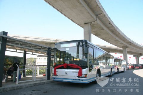 海格混合动力公交苏州批量运营