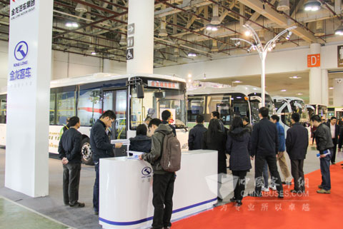 大金龙第三次亮相海西国际新能源车展