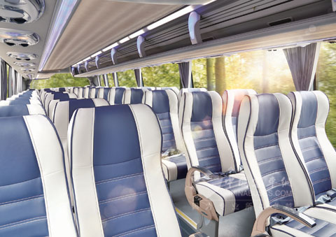 XML6102凯歌一层半内饰