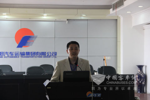 阜阳汽运表达了对中通客车"蓝天计划"的积极认可和大力支持