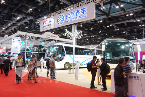 2014北京道路运输展金旅展台