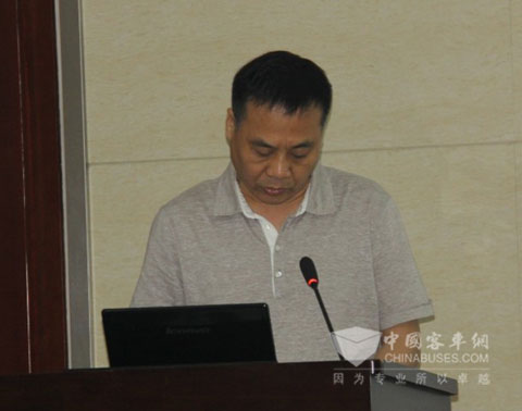 　天津公交集团机务处处长张有彬先生