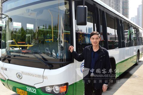 常州公交24路车队长赵东