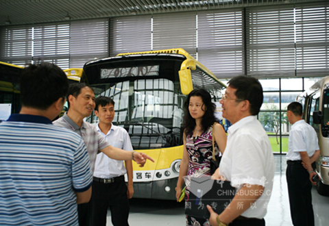 用户与安凯客车领导沟通交流