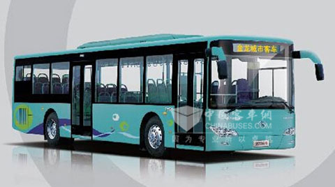 服务青奥会的新能源客车