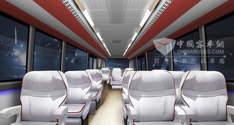 五洲龙FDG6139内饰