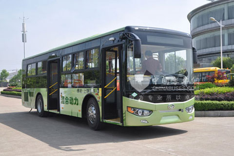 新款新能源公交车