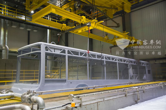 全承载车架 柔性组焊生产线