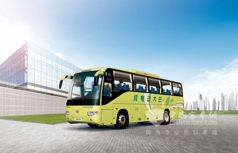 海格纯电动团体客车KLQ6109TAEV