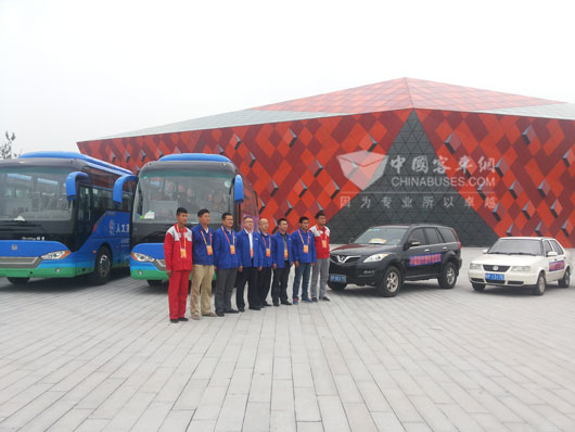 英姿飒爽的中通服务团队