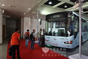 海格客车杭州新能源车展获关注