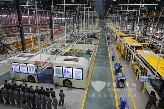 南车时代电动总装车间