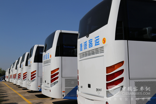 捷诚客运购进的西沃900i客车