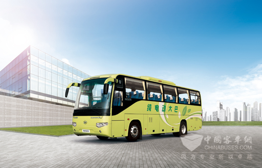 海格纯电动团体客车KLQ6109TAEV