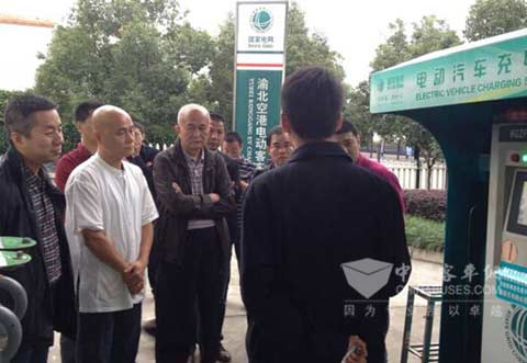 深圳巴士集团参观调研恒通新能源客车