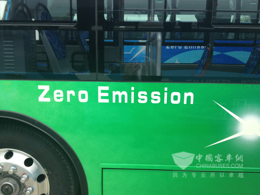 零排放是新能源客车的追求