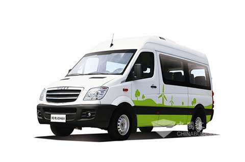 海格H6V纯电动 引领商务车环保新风尚   