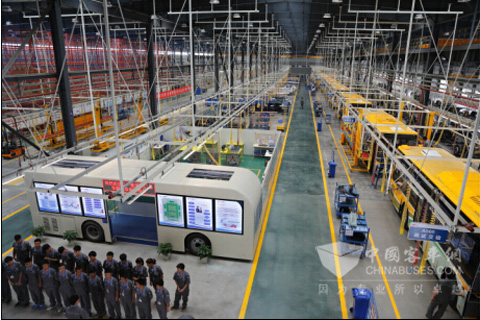 南车时代电动二期项目车间