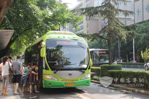 恒通新能源客车受乘客认可