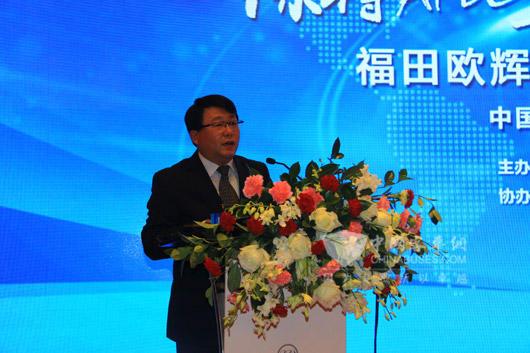 福田汽车集团副总裁 欧辉客车事业部常务副总经理范现军致辞