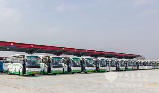 海格电动汽车充电站纯电动大巴