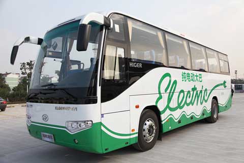  海格纯电动班车