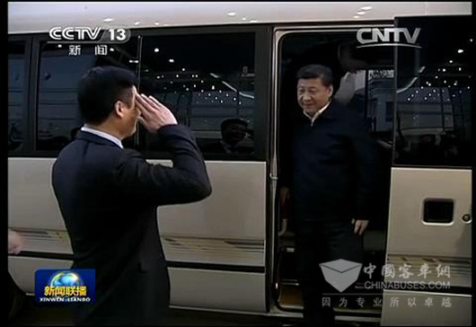 “习大大”全程乘坐的是自主品牌公务车