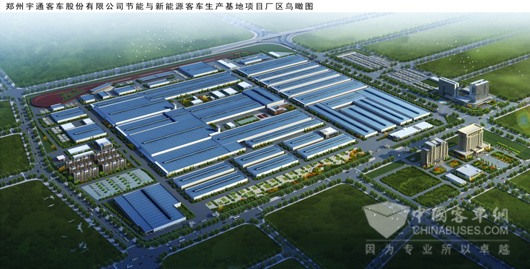 新能源厂区鸟瞰图