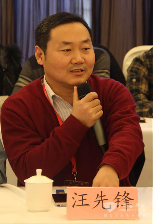 南京金龙大客事业部总经理汪先锋