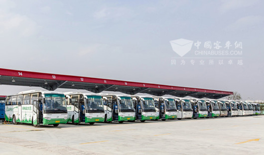 海格新能源充电站纯电动大巴