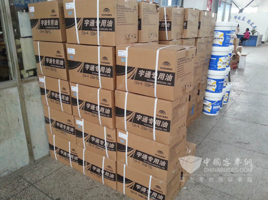 宇通各售后服务站做好了充足的配件储备