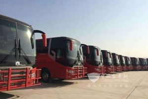 中通客车第20000辆客车出口发车仪式成功举行