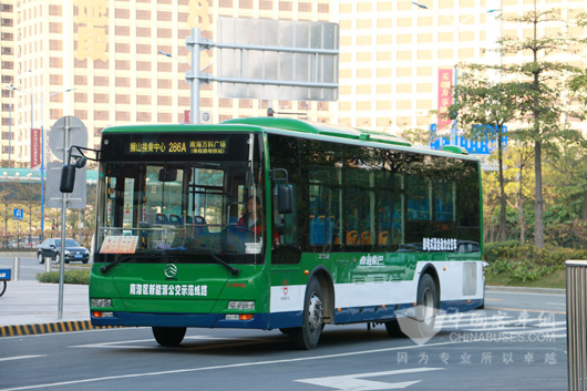 金旅新能源上路，服务佛山南海区