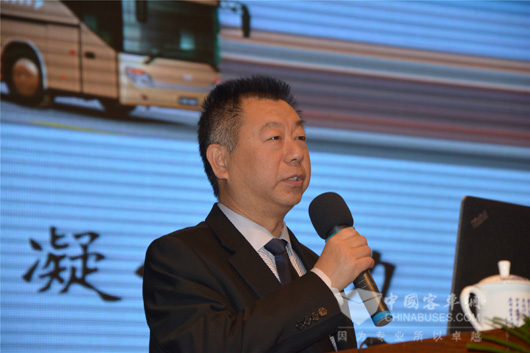 安凯客车总经理童总致辞