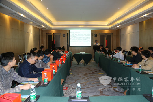 2015福田欧辉广东地区校车推介会现场