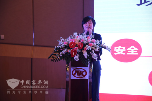 安凯客车新能源营销部业务主管王萍解读2015新能源汽车产业政策