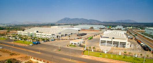 斯堪尼亚位于印度卡纳塔克邦的Narasapura市的运营中心