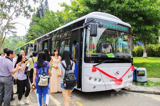 大金龙“绿动军团”受欢迎