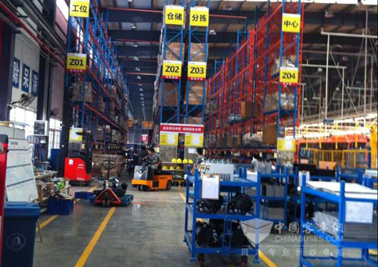 南车时代电动精益库房