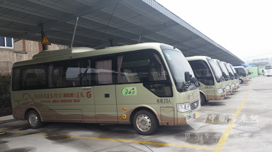 江苏省运营的宇通纯电动商务客车