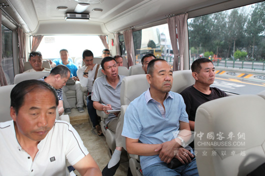 哈尔滨客户乘车体验宇通T7