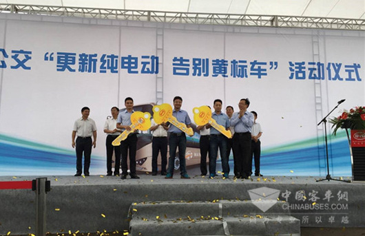 比亚迪打造全球最大规模K8纯电动公交车队